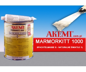 AKEMI MARMORKITT 1000 SPACHTELMASSE S - NATURALNE ŚWIATŁO 1L