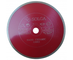 TARCZA DIAMENTOWA 250MM DO UKOSOWANIA GRESU TWARDEGO,POLEROWANEGO