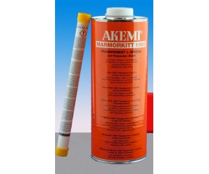 AKEMI MARMORKITT 1000 TRANSPARENT - L-SPEZIAL 2KG