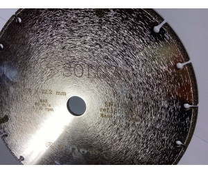 PROFESJONALNA TARCZA DIAMENTOWA SOLGA 230MM NASYPOWA DO GRESU MARMURU BAZALTU LAMINATU