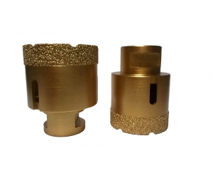 KORONKA DIAMENTOWA NASYPOWA 65mm DO GRESU,MARMURU